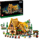 LEGO Ç€ Disney Frozen Palatul de iarnă al Elsei, set de construit și jucat pentru copii cu palat model și minifigurine ELSA și Anna, cadou pentru fete, băieți și fani ai filmului de la 6 ani 43244 Seturi de constructie Besuche den LEGO-Store Albă ca Zăpada și 7 prieteni Forest House