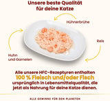 Almo Nature HFC Hrană umedă naturală pentru pisici - Rețete asortate cu pui - 6 x 70g