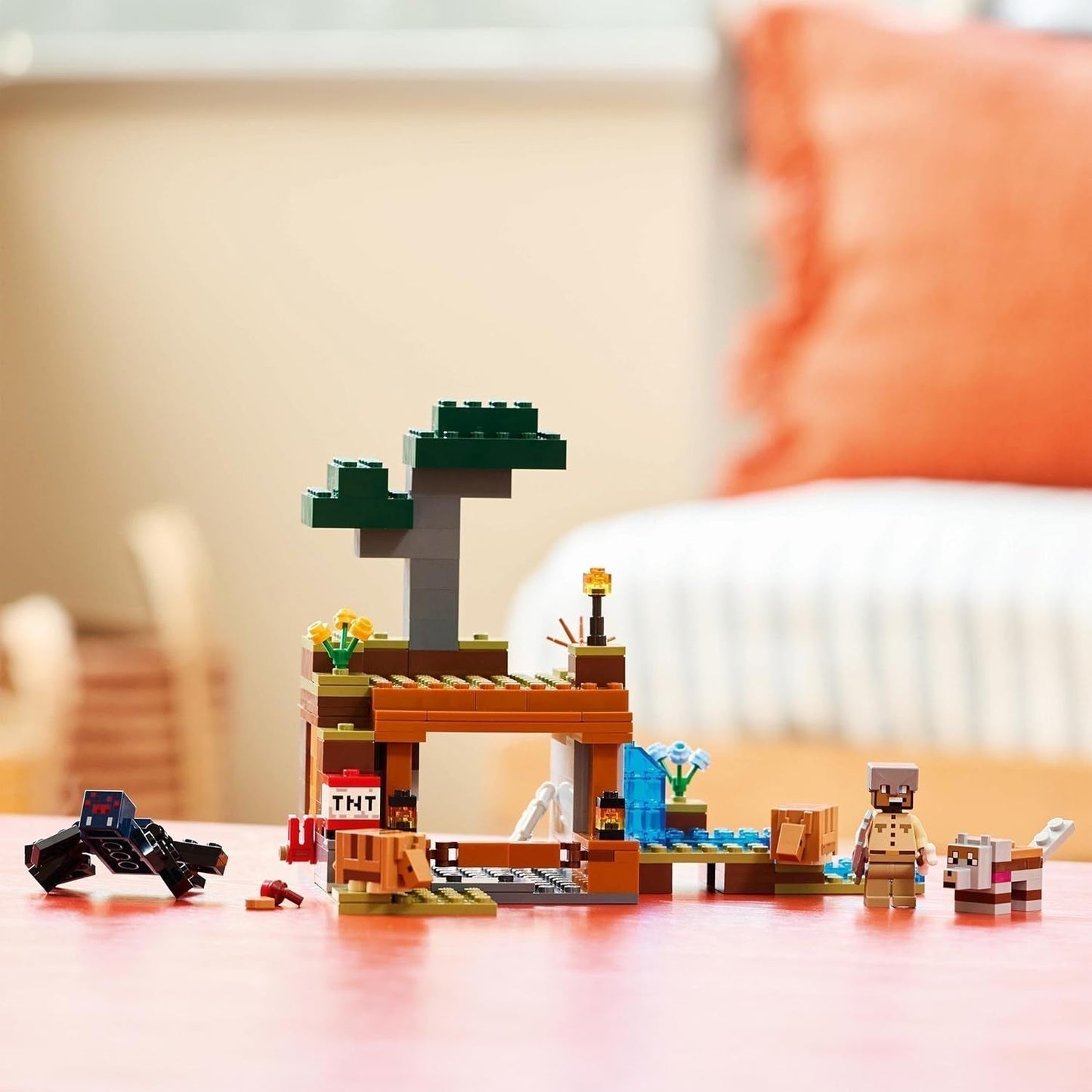 LEGO Minecraft Expediția la mina Dungeon, set cu minifigurine din jocul video, jucărie de construit cu personaje, cadou pentru băieți și fete de la 8 ani 21269 Seturi de constructie Besuche den LEGO-Store