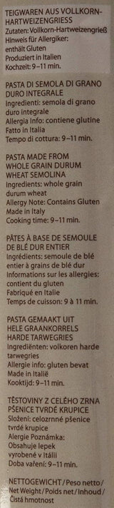 Paste integrale spaghete, 500 g
