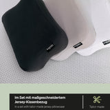 BLACKROLL® Recovery Pillow Set Jersey, pernă ortopedică pentru coloana cervicală din spumă cu memorie - Fabricat în Germania Perne ortopedice cervicale Naty Shop
