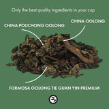 „Oolong Imperial BIO” Ceai Oolong din China vrac, fără aromă, ingrediente naturale Cutie de 150 grame de la Alveus