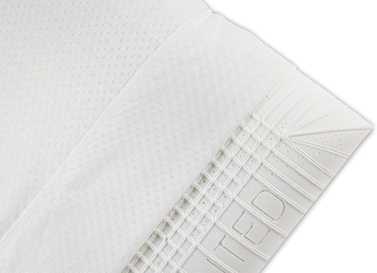 V.I.P. Very Important Pillow Pernă de memorie, albă, 50 X 80 Perne standard Naty Shop