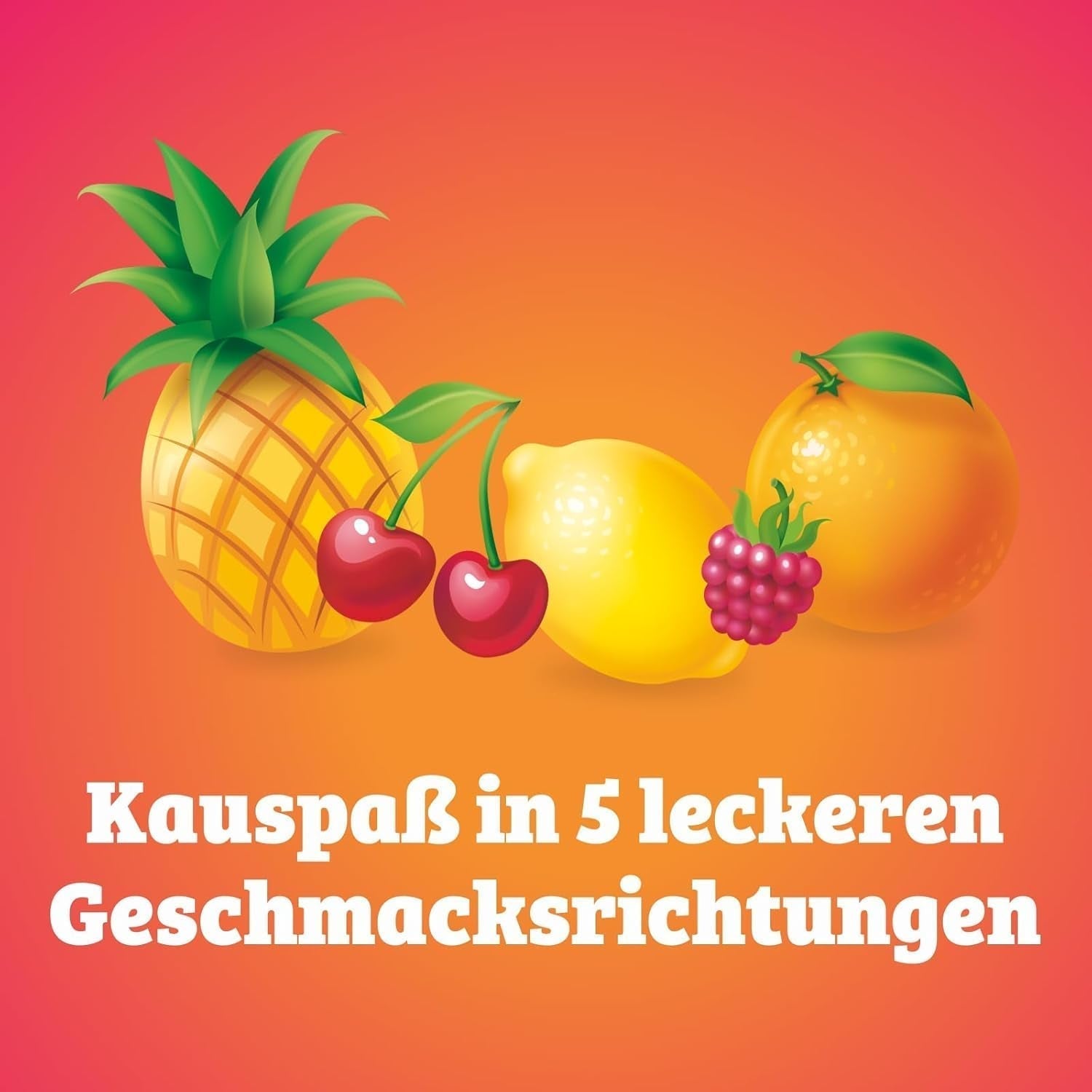 Kaufrüchtchen – 1 x 425G – caramele cu cinci arome de fructe Naty Shop