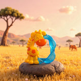 Inel de dentiție Playgro Jerry Giraffe - Inel de dentiție pentru bebeluși - Inel de dentiție din silicon pentru bebeluși - Inel de dentiție din silicon - Ajutor pentru dentiție - Silicon - Inel de dentiție pentru copii - Colorat