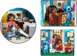LEGO Ç€ Disney Casa de pe plajă din "Lilo și Stitch" - Jucărie de construit cu 6 camere, observator, navă spațială și 5 minifigurine - cadou de ziua de naștere pentru fete și băieți de 9+ și fani 43268 Seturi de constructie Besuche den LEGO-Store