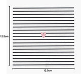 Șervețele Grafik-Werkstatt cu dicton 20 bucăți 25 cm X 25 cm Inimă albă-neagră (pachet cu 2)