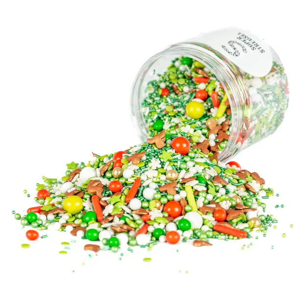 Super Streusel Hohoho Sprinkles Craciun - Decor Festiv Pentru Prajituri Delicioase 90 G