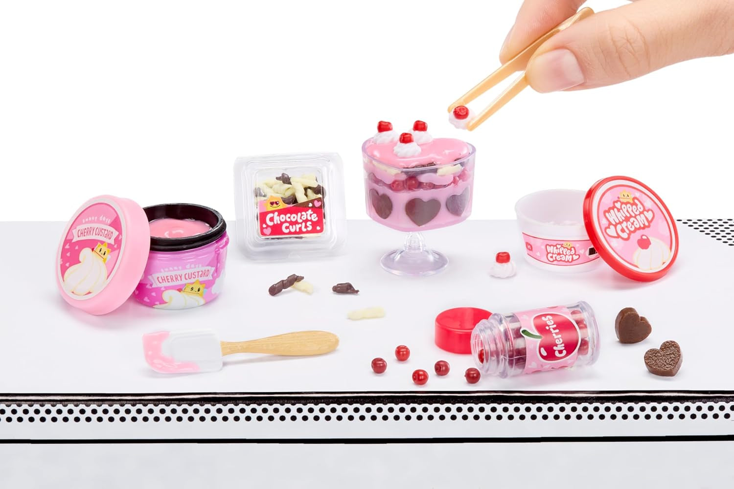 Miniversul MGA - Make It Mini with Love - Mini obiecte de colecție, kit de artizanat din rășină DIY, serie de Ziua Îndrăgostiților, replici de alimente, necomestibile - pentru colecționari și copii cu vârsta de 8 ani și peste