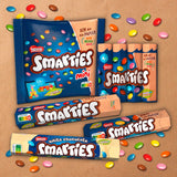 Nestlé SMARTIES Mini, linte mică cu ciocolată cu lapte, ambalată individual, pachet de 16 (16 x 187g)