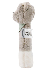 Sterntaler baby squeaker cat Lilly - Jucărie pentru copii din fleece moale - Jucărie de prindere pentru copii - Primele încercări de prindere și joc, gri Jucarii Bebe Naty Shop