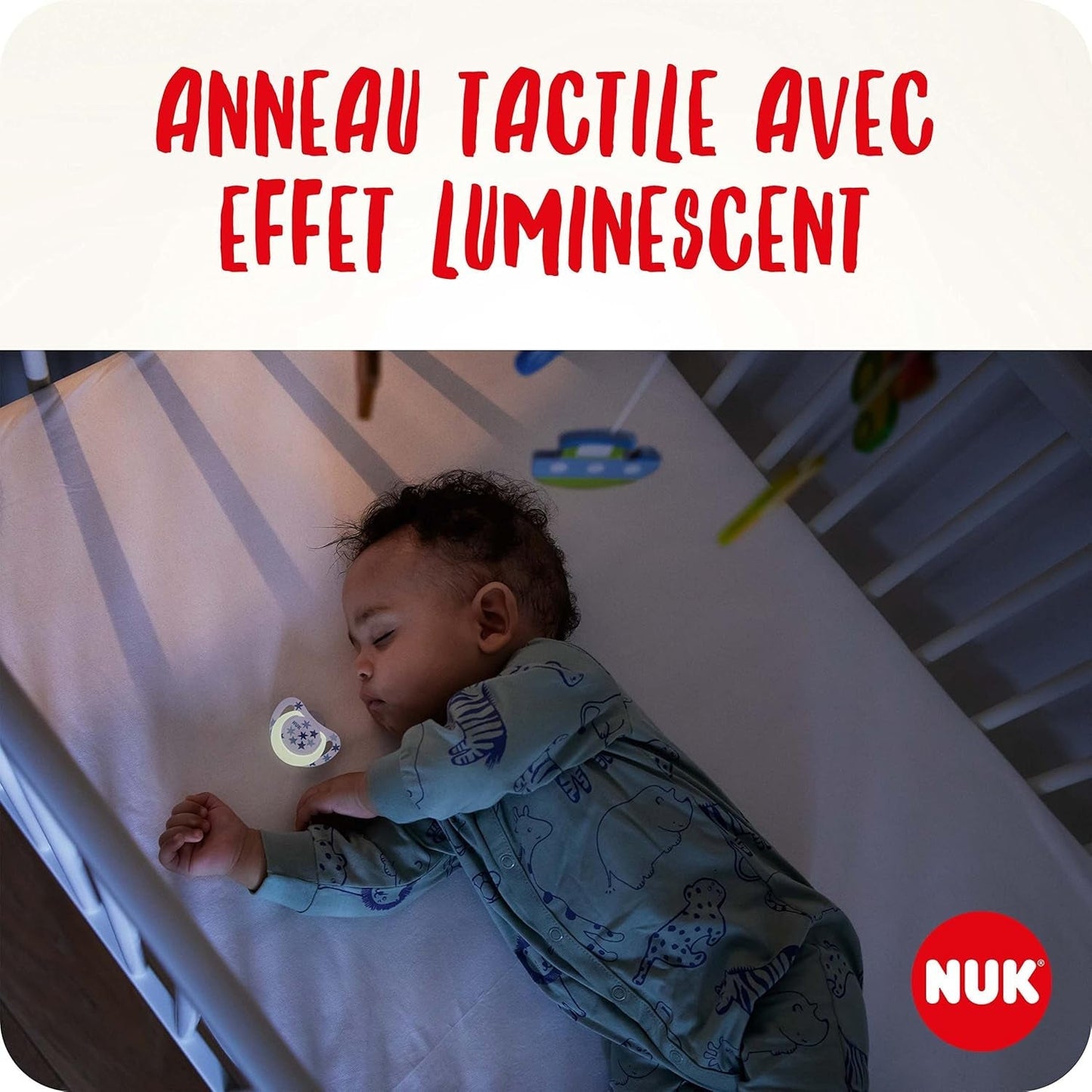 Suzetă NUK Star Night & Day pentru bebeluși 0-6 luni, strălucește în întuneric, silicon fără BPA, pisică roz, pachet de 2