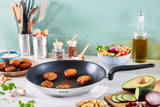 Tefal Tigaie principală 20 cm, oțel inoxidabil Cu strat antiaderent Oale si Tigai Naty Shop