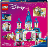 LEGO Ç€ Castelul prințesei Disney Cenușăreasa și trăsura trasă de cai, set pentru fete de la 6 ani, jucărie fantastică cu prințesa Cenușăreasa și prințul fermecător mini păpuși, idee de cadou pentru fanii Disney 43275 Seturi de constructie Besuche den LEGO-Store