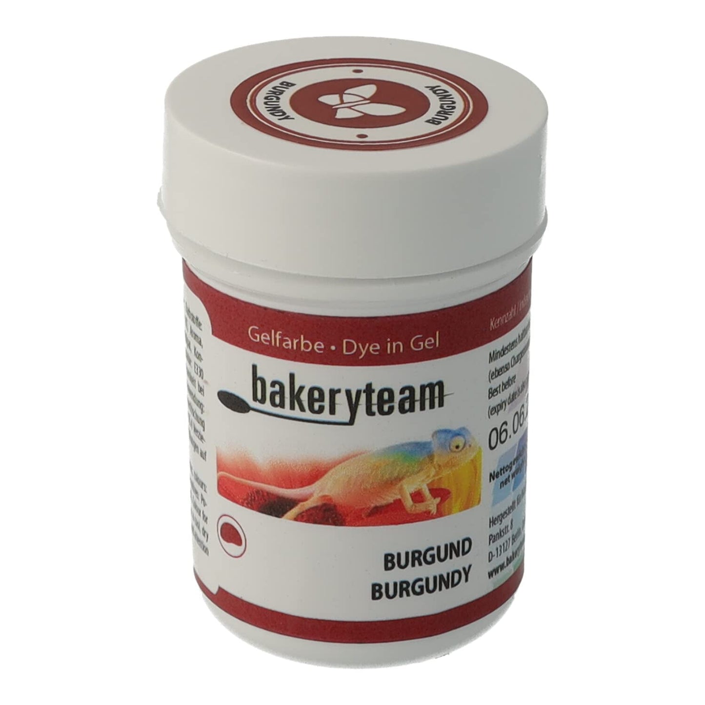 Gel colorant alimentar Bakeryteam pentru glazură, culoare galben deschis, 35 g