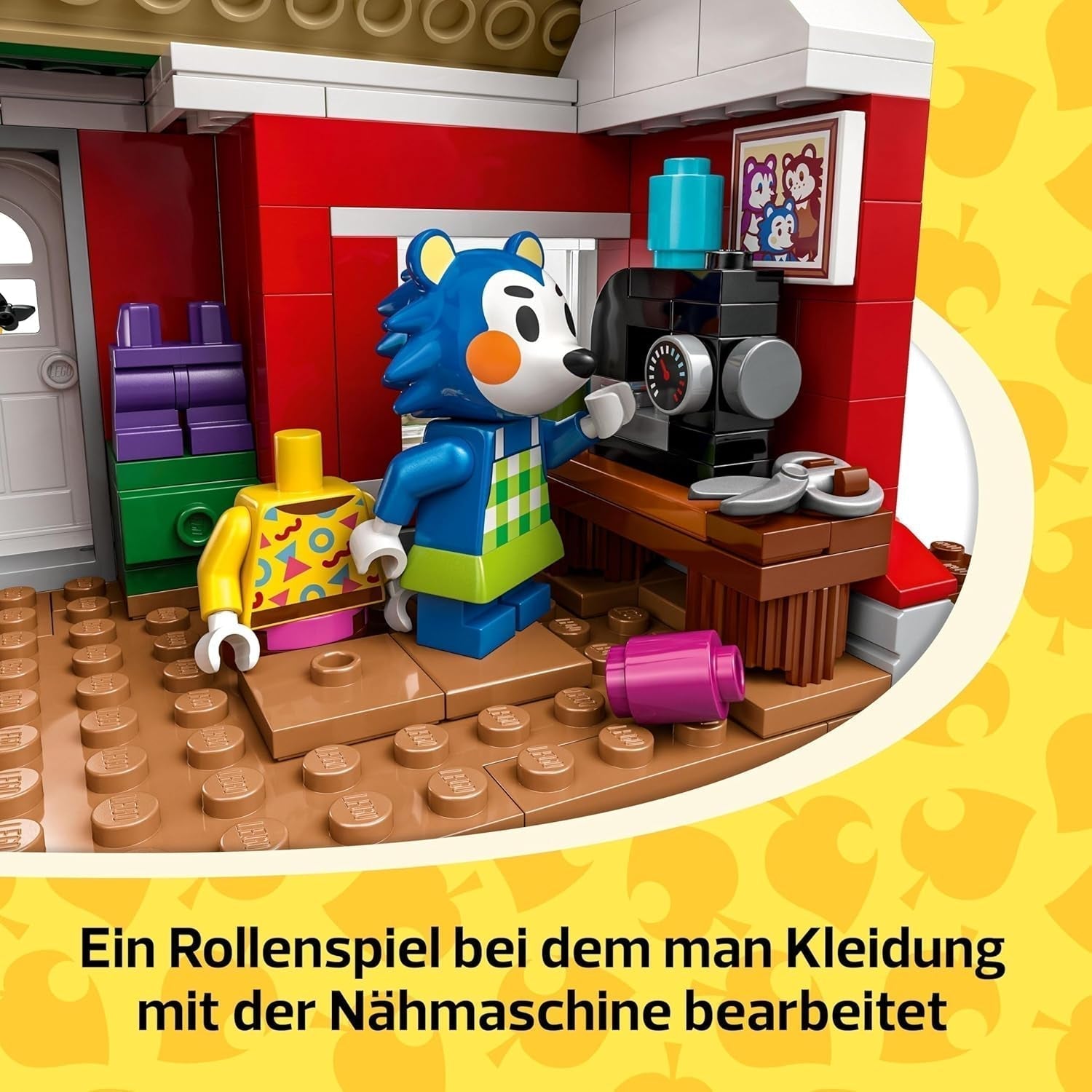 LEGO Animal Crossing Tailoring Sisters, set de construcție creativă pentru jocuri de rol, cadou pentru fete, băieți și fani ai jocurilor video cu vârsta de peste 6 ani, set de joacă de aventură 77055 Seturi de constructie Besuche den LEGO-Store