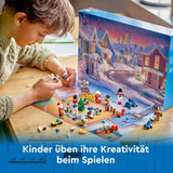 LEGO City Advent Calendar 2024, cadou de Advent pentru copii de la 5 ani, 24 de surprize, minifigurine în salopete de Crăciun, Moș Crăciun și doamna Moș Crăciun, cadou de Crăciun 60436 Seturi de constructie Besuche den LEGO-Store