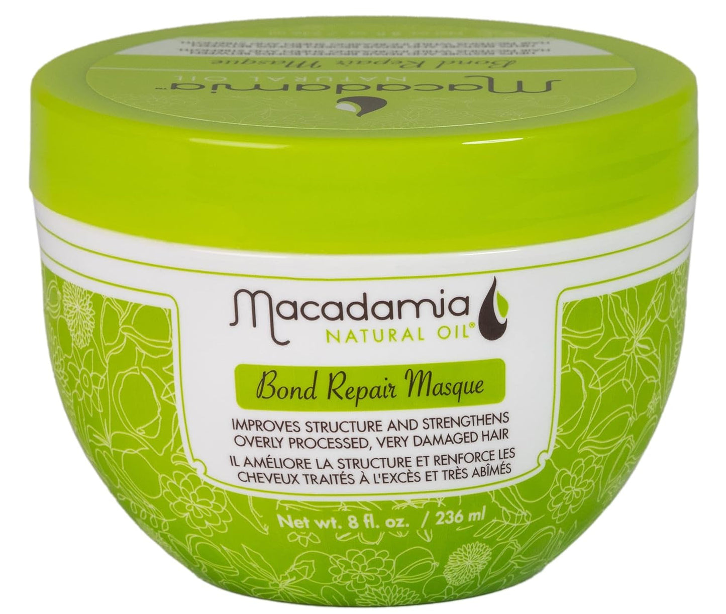 Masca de reparare Bond ajută la revigorarea și întărirea părului prea prelucrat, deteriorat, formulată cu aminoacizi derivați din natură - Tehnologie vegană și naturală plex. Masca de par Naty Shop Titlu implicit