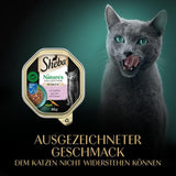 Hrană umedă pentru pisici SHEBA, Colecția Nature's în sos cu somon, 2 x 11 x 85g
