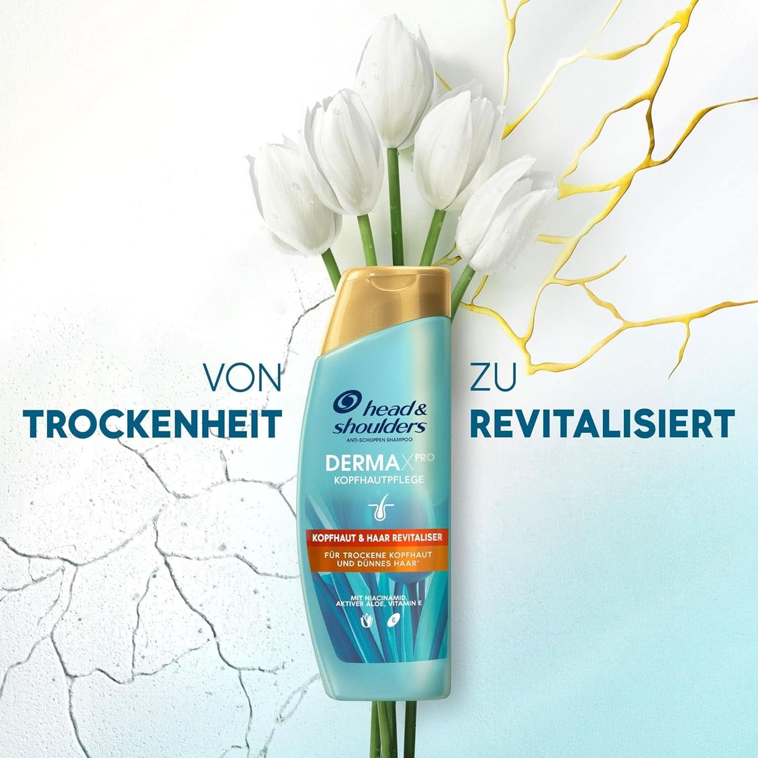 Sampon revitalizant Derma X, Head & Shoulders, 250 ml Duș și baie Naty Shop