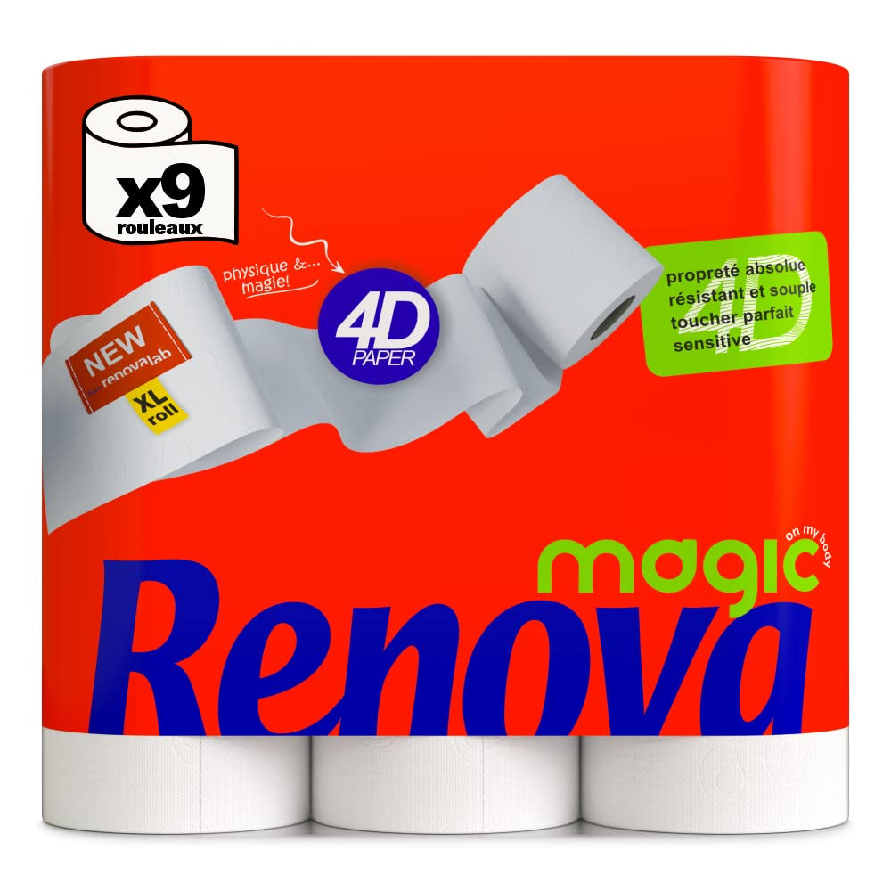 Hârtie igienică Renova - 9 role