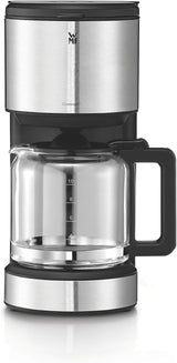 Espressor WMF Bueno cu carafă de sticlă, cafea filtrată, 10 cești, buton pornire/oprire, sistem anti-picurare, filtru oscilant, oprire automată, placă de încălzire, 1000W