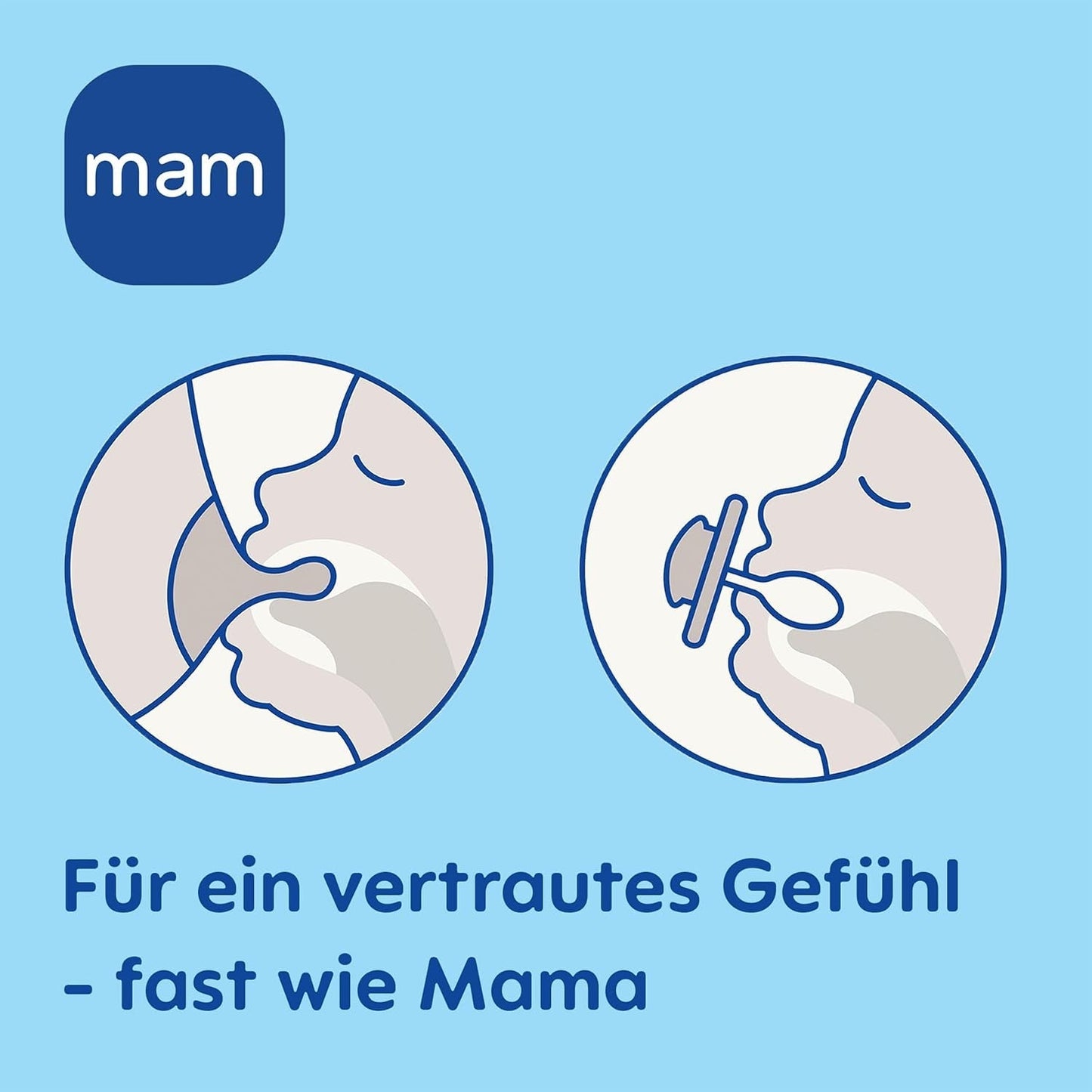 Suzetă MAM Original | Suzetă din latex | 0-6 luni | Suzetă pentru bebeluși potrivită pentru alăptare | Recomandată de moașe | Rezistent la mușcături | Latex de cauciuc natural | Oaie/Iepure | Pachet de 2