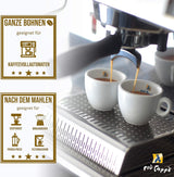 Café Crème Kaffeebohnen, würzig, kräftig, intensiv und gehaltvoll, Arabica und Robusta, Schweizer Trommelröstung, ganze Bohnen für Vollautomaten Schümli Royal 1 kg