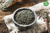 Linte verde închis în stil franțuzesc Wholefood Earth Organic 1kg Fără OMG | Vegan | Bogat în fibre | Bogat în proteine | Certificat organic