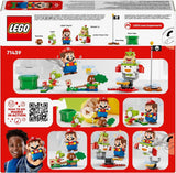 LEGO Super Mario Adventure cu Mario interactiv, set cu cărucior de clovn junior, Yoshi de jucărie, cadou Nintendo pentru băieți, fete și gameri de la 6 ani 71439 Seturi de constructie Besuche den LEGO-Store
