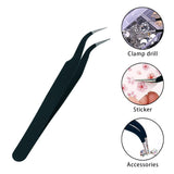 4200 Piese Strasuri Unghii Nail Art, 36 Culori Pietre Sclipici, Decorațiuni Unghii Pietre pentru Accesorii Nail Art și Strasuri Cristal Transparent cu Pensetă de Selecție Strasuri și Stilou Punctaj
