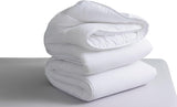 Plapumă din fibre de silicon, tratament cu aloe vera, 300 G, toamnă/iarnă, pentru pat de 90 cm (150 X 220 cm) Plapumi si pilote Naty Shop Alb Cama 90 (150X220 Cm)