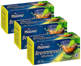 Meßmer Amestec de urzică | 25 | Pliculețe de ceai | Vegan | Fără gluten | Fără lactoză