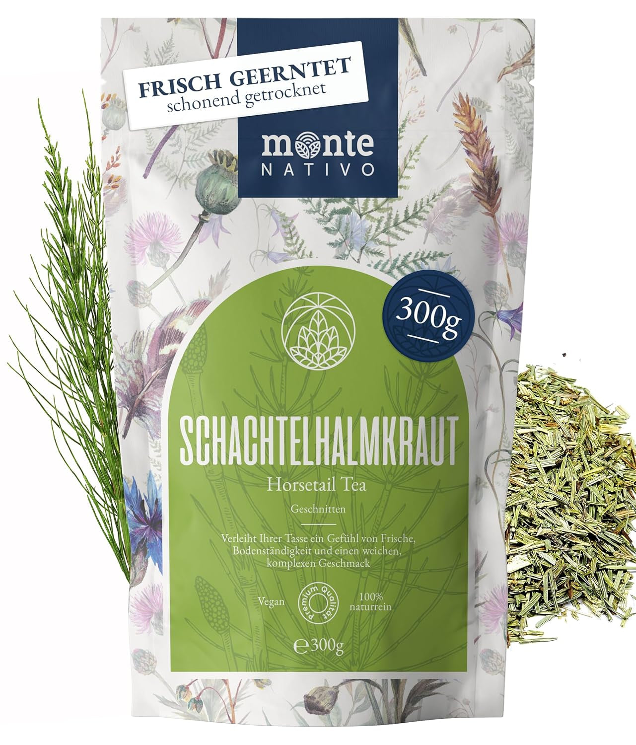 Pudră de matcha ceremonială Monte Nativo (40 g) - perfectă pentru ceai matcha, latte și smoothie - ceai verde din Japonia - calitate ceremonială, în cutie metalică - 100% pură, fără gluten, măcinată fin