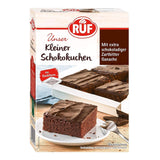 RUF Kleiner Himbeer-Schokokuchen, Mini-Kuchen Mit Feiner Puddingcreme, Himbeeren Und Weißen Schokoraspeln, Inkl. Backform, 1X252G Amestec pentru copt si gatit Naty Shop 270 G (1Er Pack) Schokokuchen