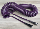 Furtun de grădină profesional, fără plumb și sigur pentru apă potabilă, 7,6 m x 1,9 cm, culoare vinete