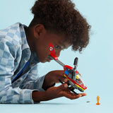 LEGO City Fire Brigade Helicopter, set cu jucărie elicopter și figurină pilot, elicopter de pompieri pentru o experiență de joc imaginativă, cadou pentru copii, băieți și fete de la 5 ani 60411 Seturi de constructie Besuche den LEGO-Store