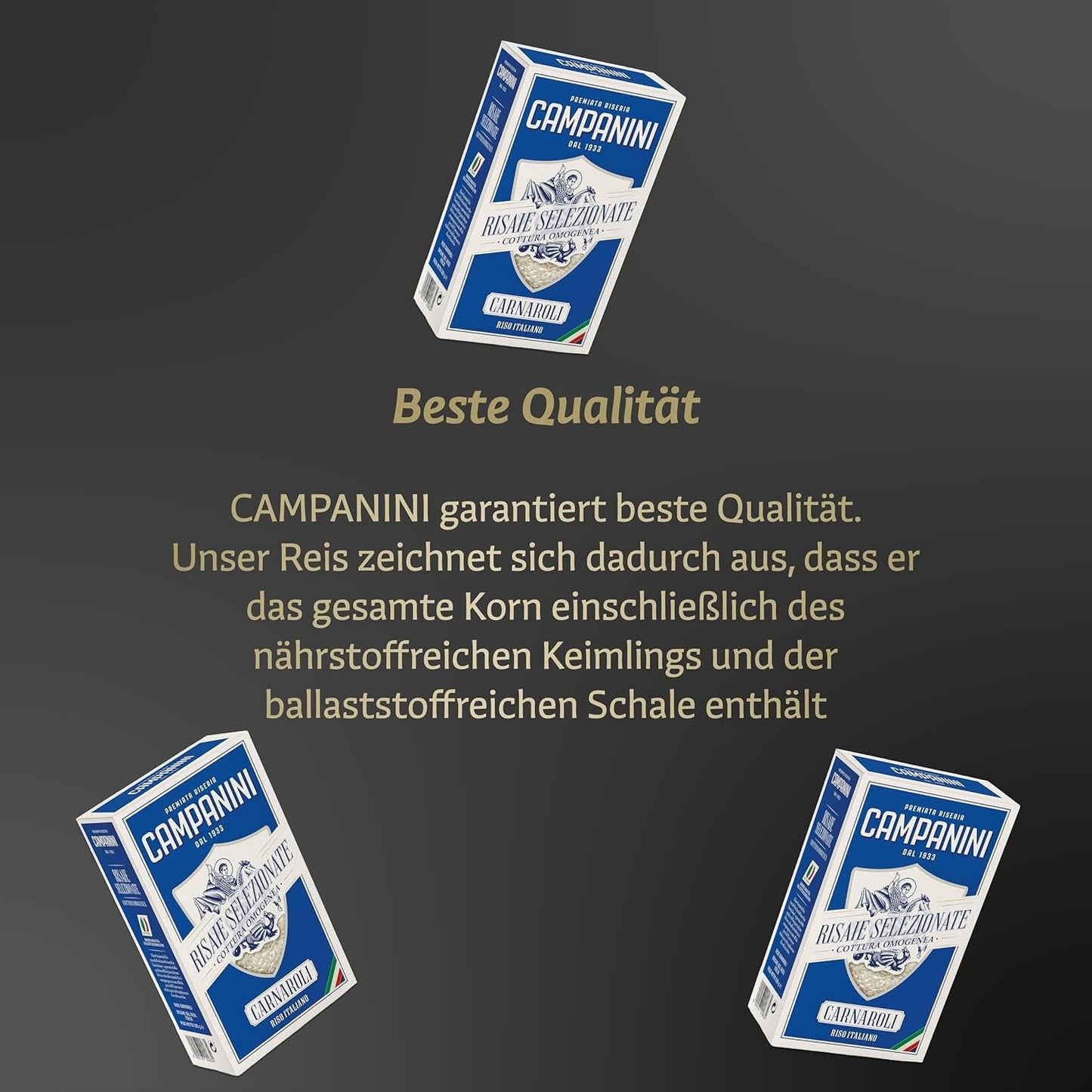 RISO CARNAROLI | Orez Risotto | 500 g | din Italia | Risottouri și Supe | RISERA CAMPANINI