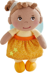 HABA Înger Păzitor Holly – Păpușă din material textil pufoasă (15 cm), cadou perfect de bun venit pentru bebeluși și copii mici – Lavabilă la 30 °C – 2011871001