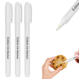 10 culori coloranți alimentari comestibili, markere alimentare cu două fețe cu vârf fin și lat, pixuri pentru glazură pentru prăjituri, fondant, fursecuri, ouă de Paște, macaroane, copt cu copii