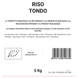 Orez rotund organic 5 kg