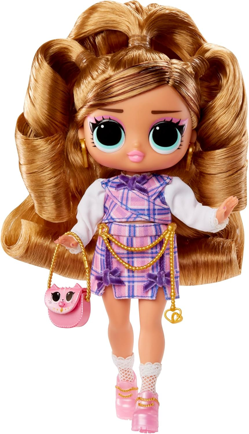 LOL Surprise! Păpușă Tweens Core - Fancy Girl - Include 1 păpușă la modă cu ținută și accesorii, 4 articole de colecție, Rose