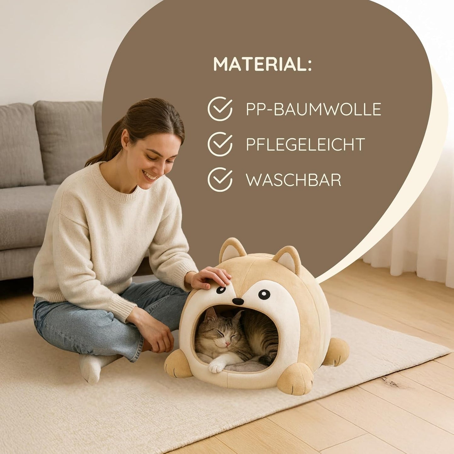 Pături & Mobilier, Animale de companie, Peșteri & Case, Pisici, Paturi pentru pisici, Pisici - culcusuri, saltele