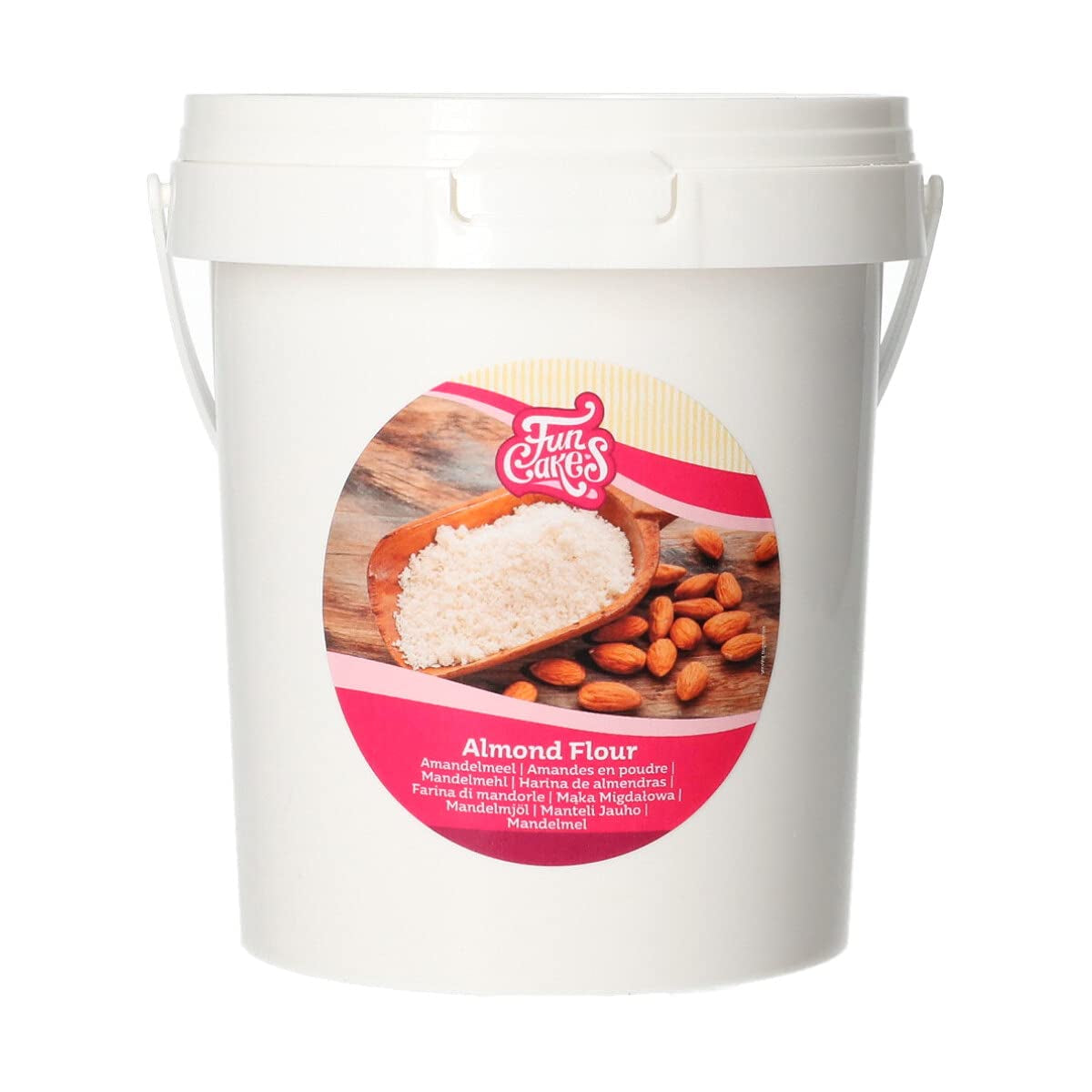 Funcakes Făină de migdale: 100% migdale măcinate, 350 grame Amestec pentru copt si gatit Naty Shop Default Title