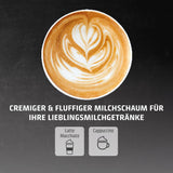 Caso Espresso Gourmet - Espressor portafiltru din oțel inoxidabil, pompă Ulka puternică de 19 bari, cu spumator de lapte, pentru cafea măcinată sau capsule de cafea ESE, pentru 2 cești, cu încălzitor de cești