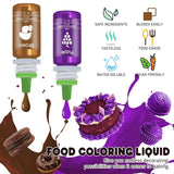 Coloranti alimentari lichizi, concentrati, pentru prajituri Naty Shop