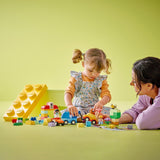 LEGO DUPLO Classic Brick Box Cars And Trucks, set de joacă cu vehicule pentru copii de la 1,5 ani, jucărie de învățare creativă, jucărie pentru mașini și set de mașini de curse 10439 Seturi de constructie Besuche den LEGO-Store
