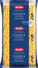 Paste Penne Rigate din grâu dur Barilla n. 73 – Pachet de 1 (1x5kg)