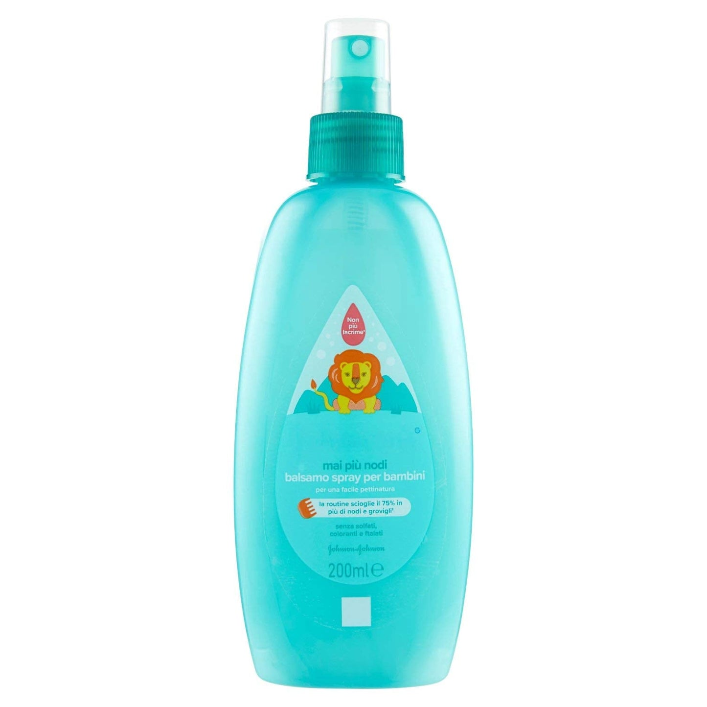 Spray pentru copii, fără noduri, descurcare, fără lacrimi, de asemenea, pentru păr lung sau creț, 200 ml Produse pentru descurcarea părului Naty Shop 200 Ml (1 pachet)