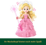 Mattel Universal Pictures Bula Plutitoare a Glindei Rea, Set de Joacă cu Vehicul și Păpușă Mică Glinda în Aspect Familiar, Inspirată de Film, JFM25, [Multicolor]